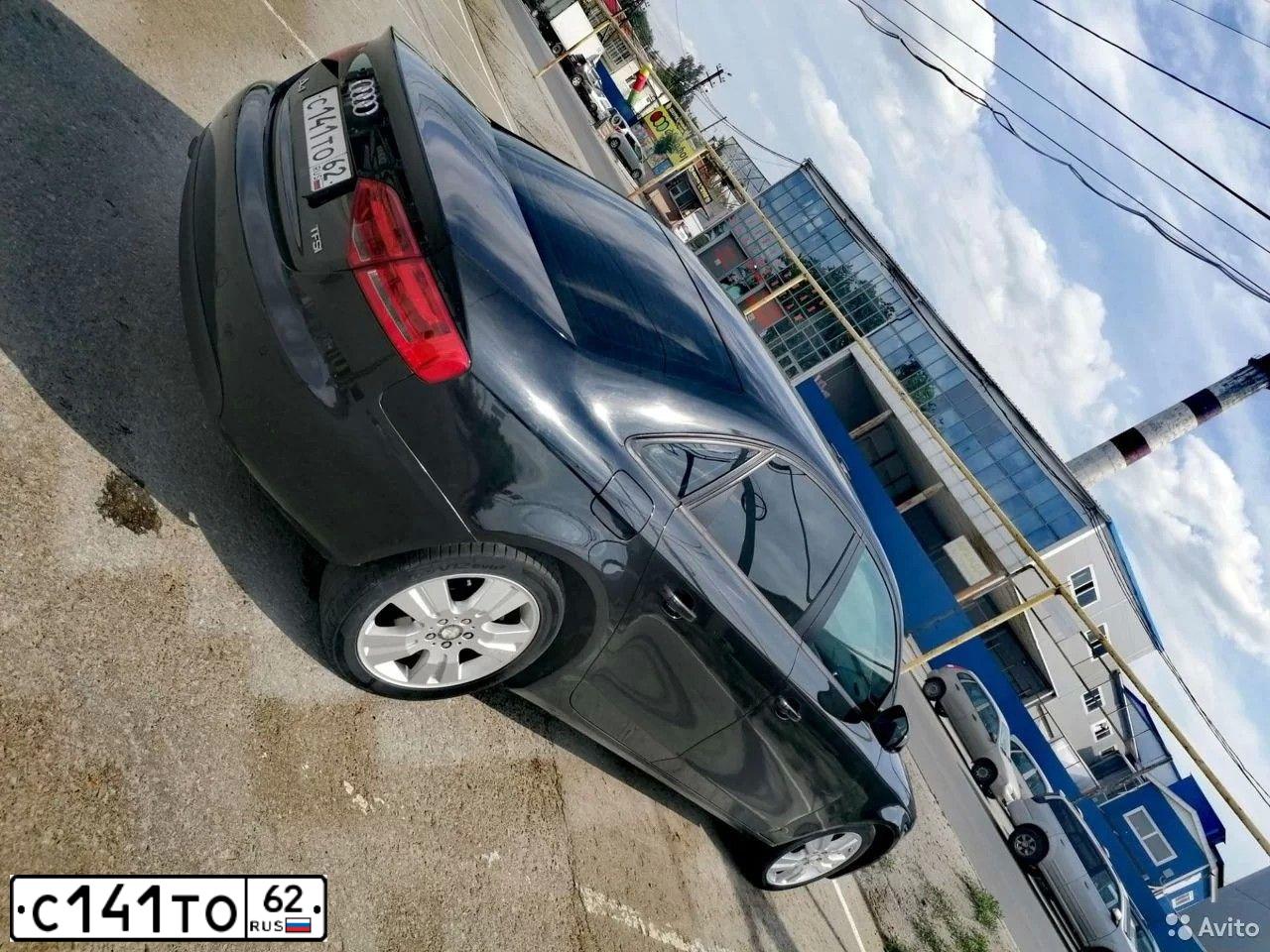 Фото автомобиля AUDI A4, 2010 — госномер Е100ЕН197. Цвет: ЧЕРНЫЙ