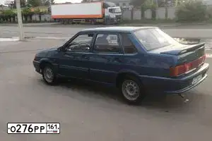 Фото автомобиля LADA 2115, 2005 — госномер Н996МВ761. Цвет: сине-зеленый