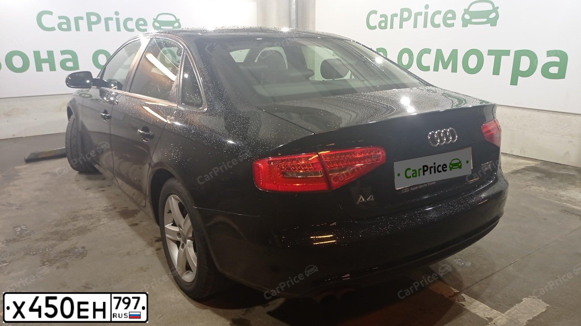 Фото автомобиля AUDI A4, 2012 — госномер О928МХ29. Цвет: ЧЕРНЫЙ