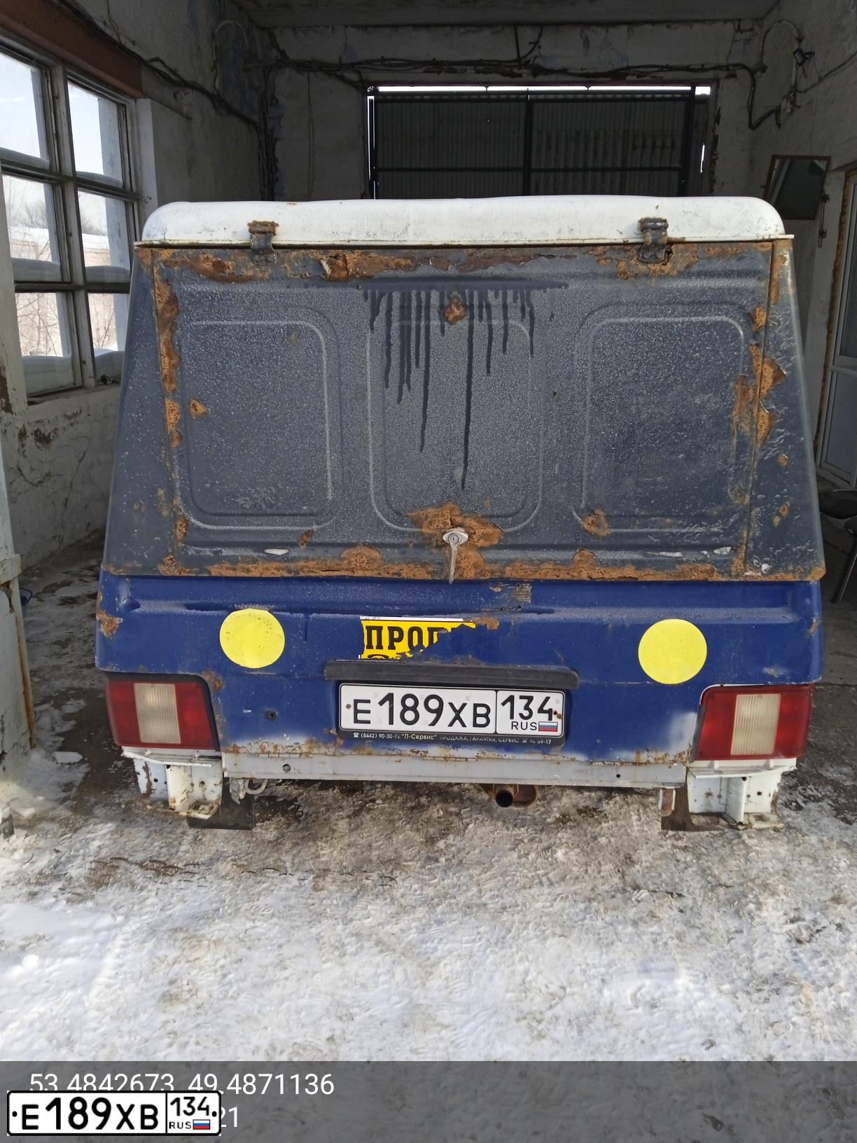 Фото автомобиля ИЖ 2717, 2008 — госномер Т467МК30. Цвет: Белый