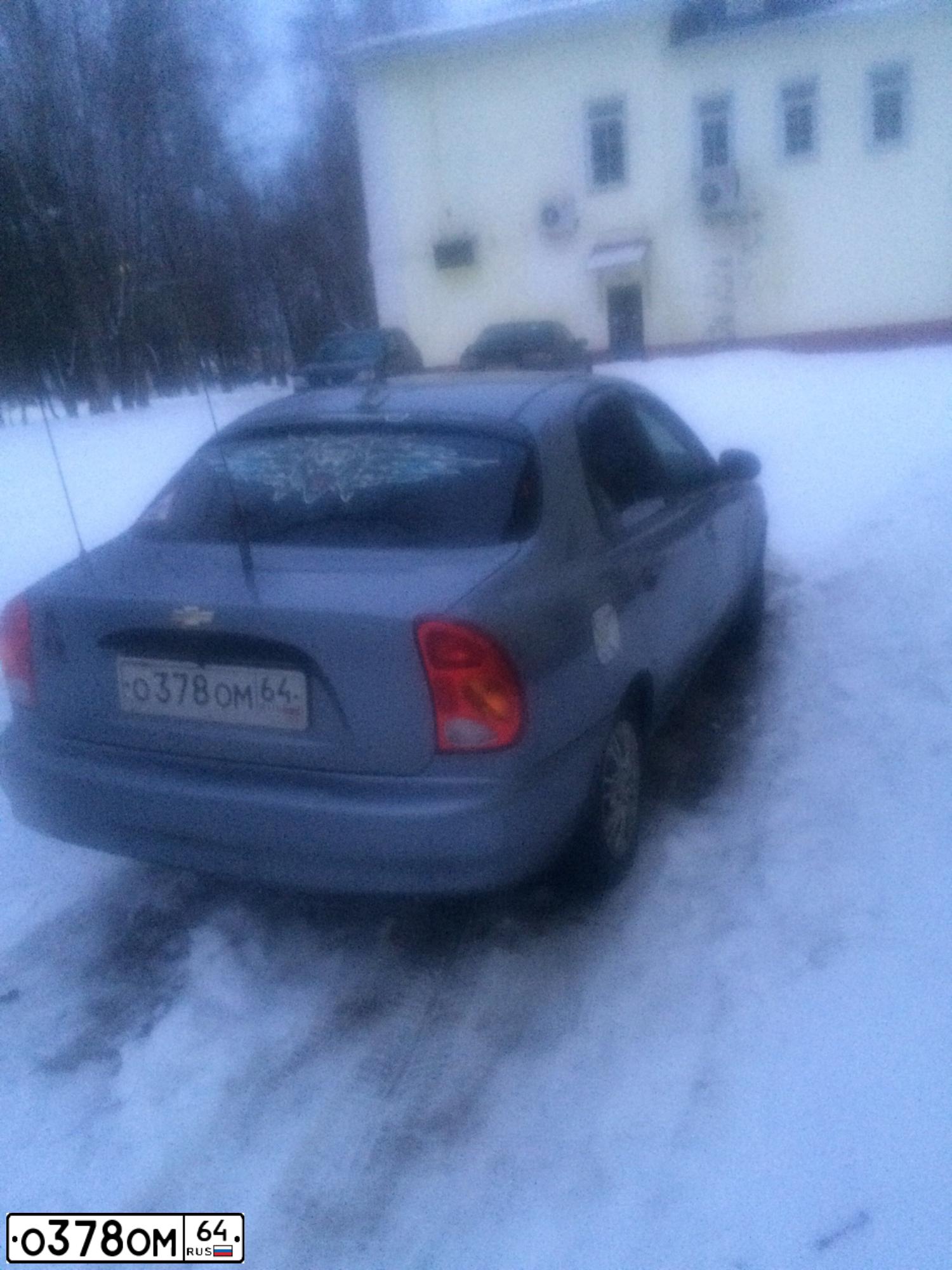 Фото автомобиля CHEVROLET LANOS, 2006 — госномер К570ЕР180