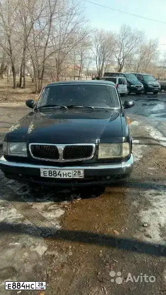 Фото автомобиля GAZ 3110 WOLGA, 2003 — госномер Е884НС28. Цвет: АВАНТЮРИН