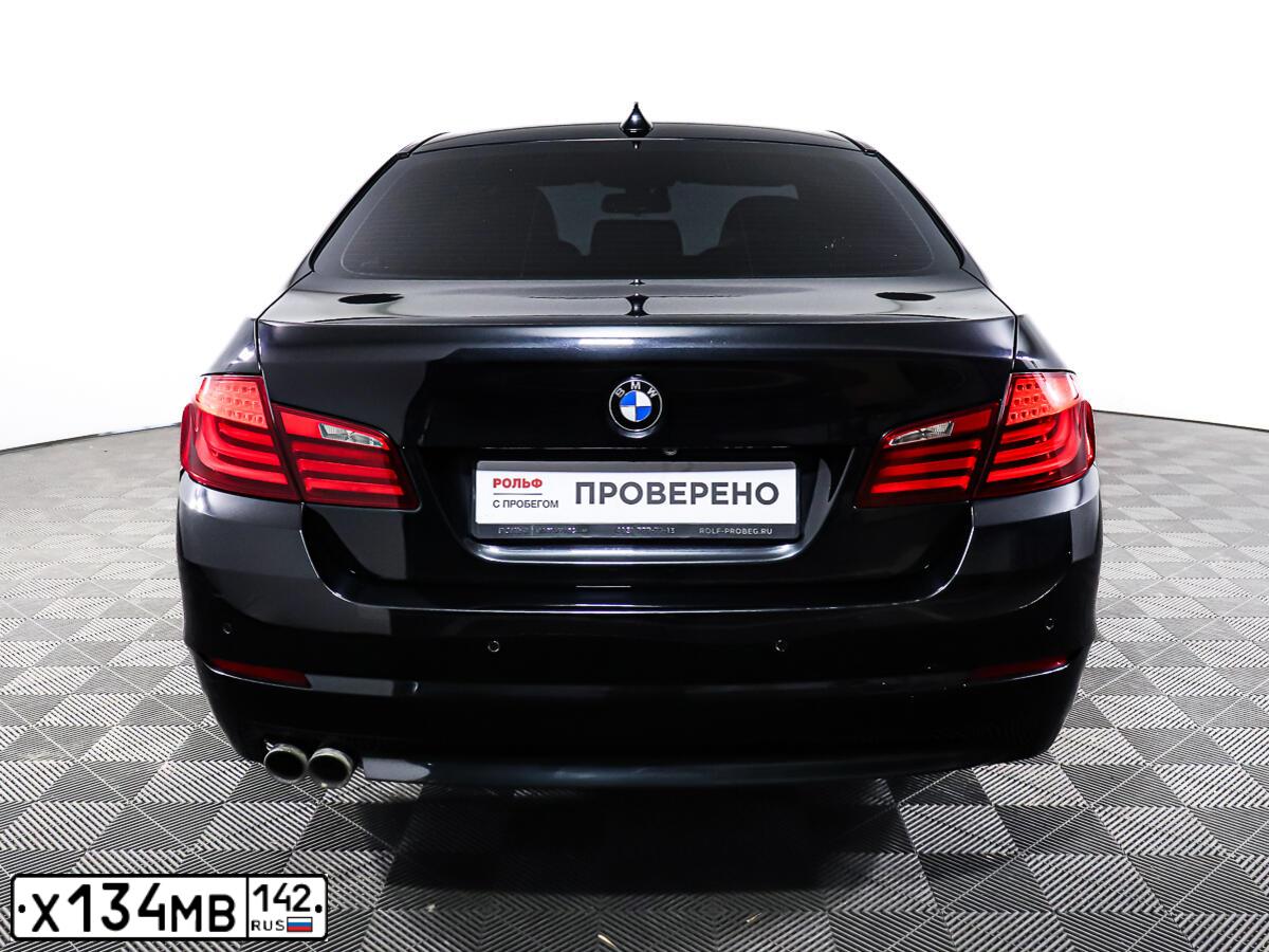 Фото автомобиля BMW SERIE 5, 2012 — госномер М030ЕА35. Цвет: ЧЕРНЫЙ