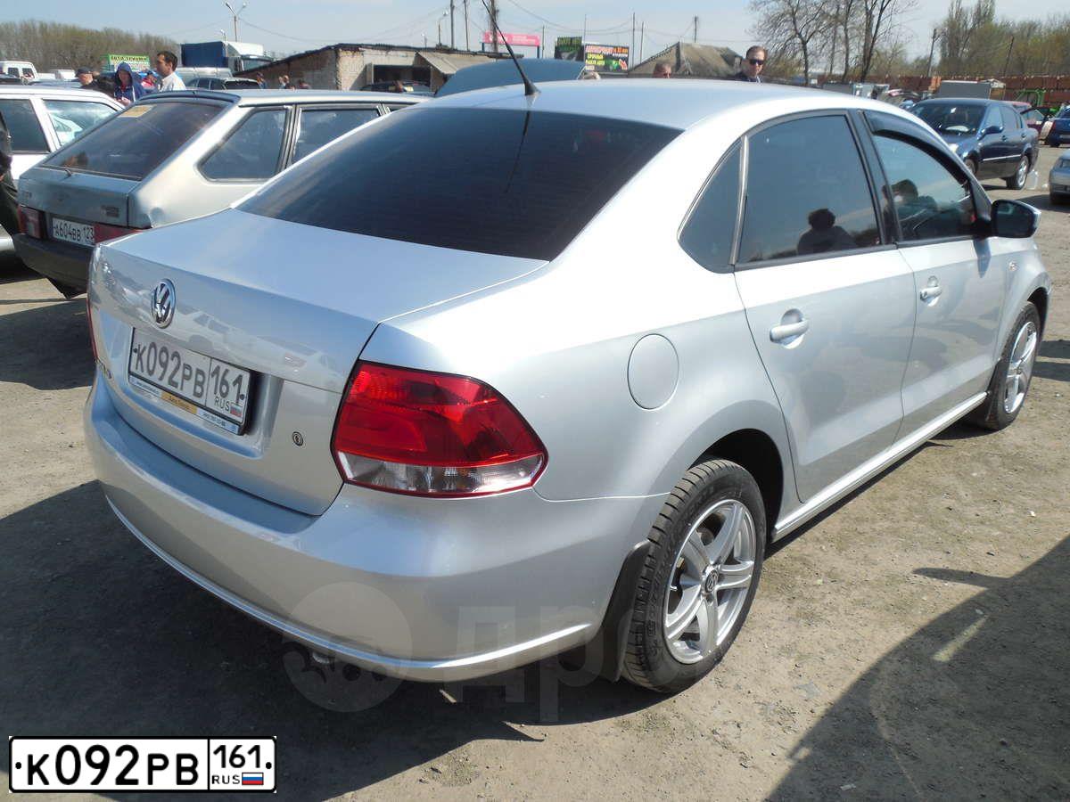 Фото автомобиля VOLKSWAGEN POLO, 2013 — госномер К092РВ161. Цвет: СЕРЕБРИСТЫЙ
