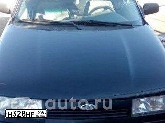Фото автомобиля LADA 2112, 2007 — госномер Н328НР26. Цвет: СИНЕ-ЧЕРНЫЙ