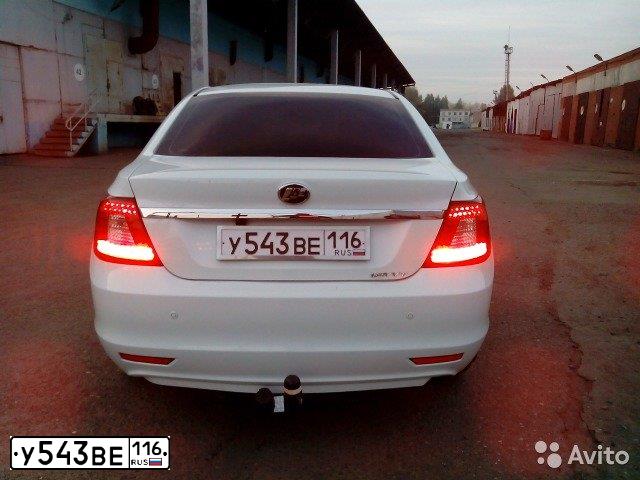 Фото автомобиля LIFAN CEBRIUM, 2014 — госномер В819ОС156. Цвет: Белый