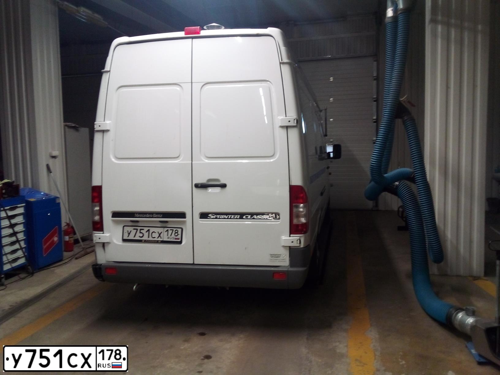 Фото автомобиля MERCEDES SPRINTER, 2016 — госномер У751СХ178