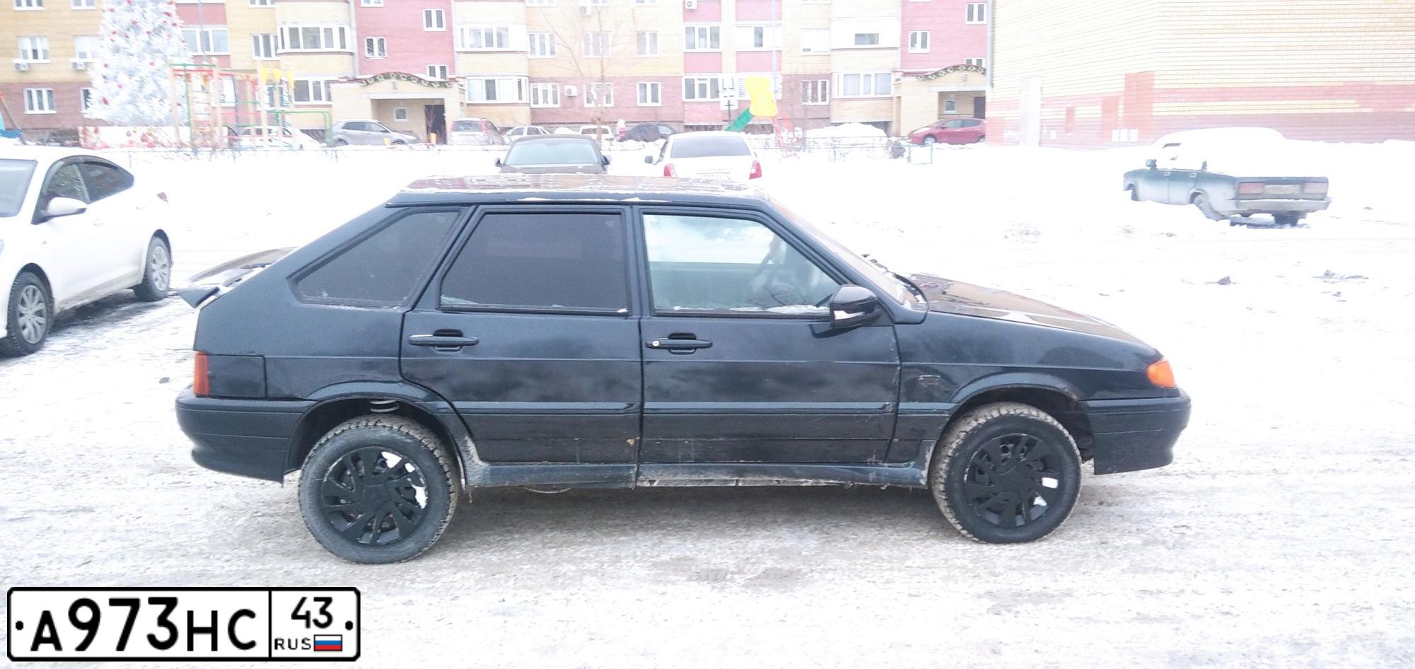 Фото автомобиля LADA 2114 SAMARA, 2007 — госномер О258НК45. Цвет: ГРАФИТОВЫЙ МЕТАЛЛИК