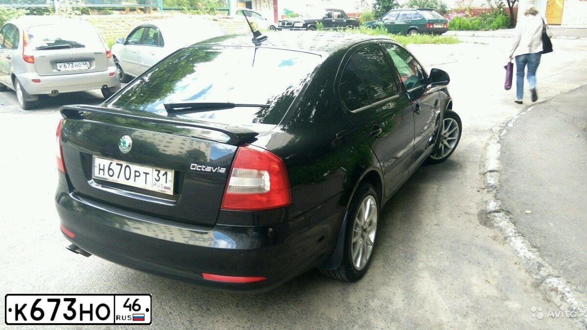 Фото автомобиля LADA 1119 KALINA, 2008 — госномер К673НО46. Цвет: БЕЖЕВО-СЕРЫЙ