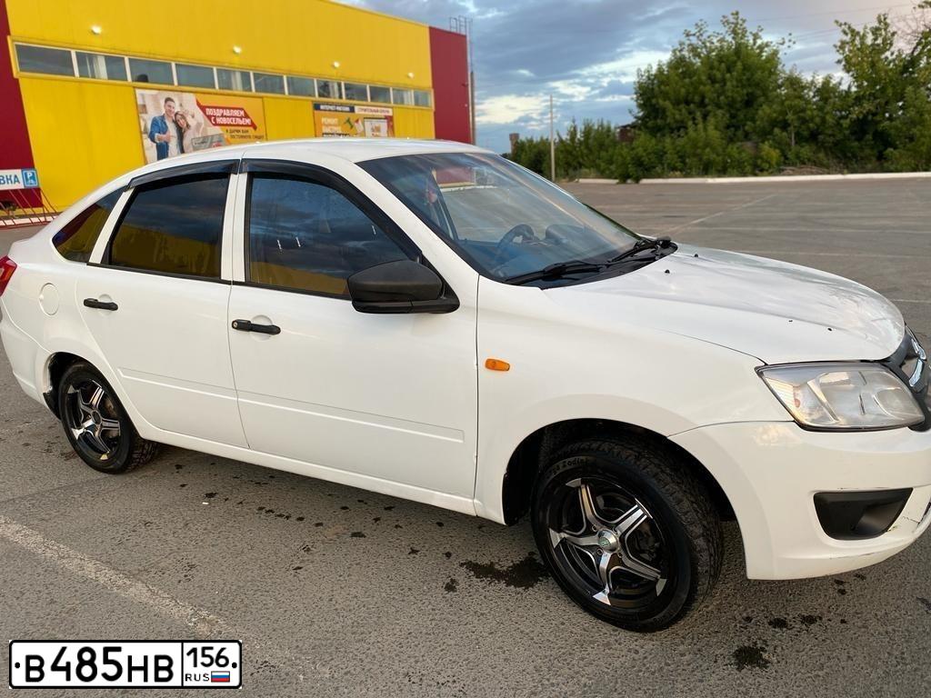 Фото автомобиля LADA 2191 GRANTA, 2014 — госномер А777СС156. Цвет: Белый