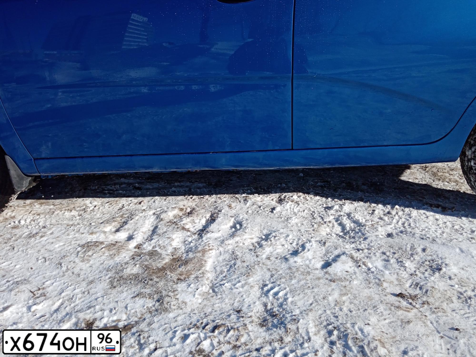 Фото автомобиля CHEVROLET AVEO, 2007 — госномер О894АР196. Цвет: синий