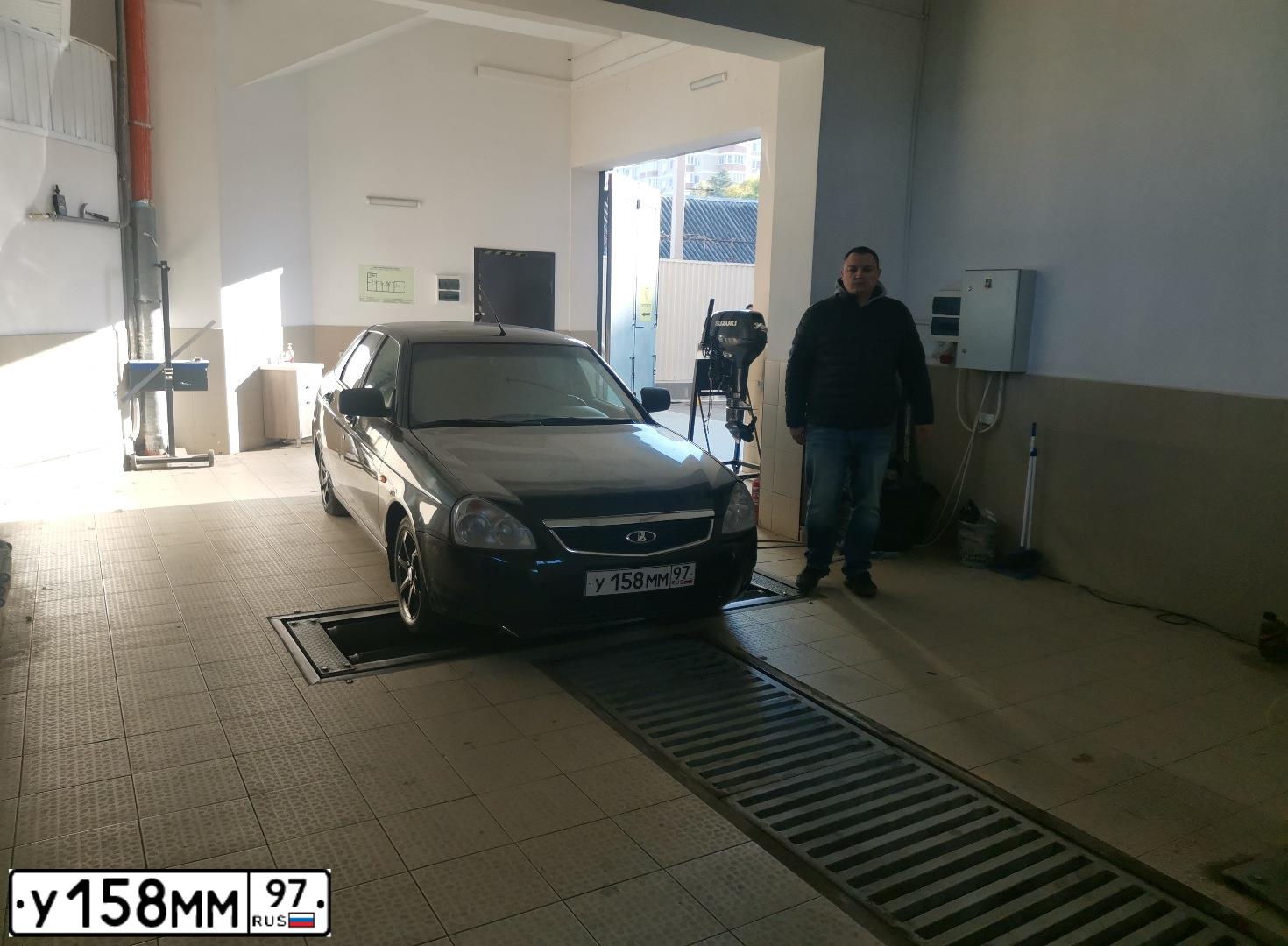 Фото автомобиля LADA PRIORA, 2012 — госномер В386КК92. Цвет: ЧЕРНЫЙ