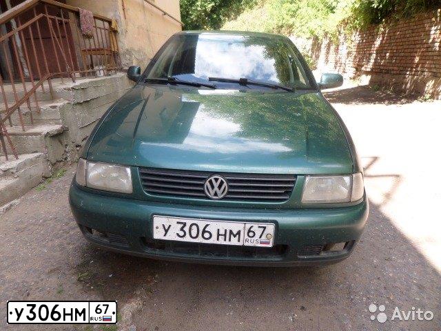 Фото автомобиля VOLKSWAGEN POLO, 2000 — госномер У306НМ67. Цвет: ЗЕЛЕНЫЙ