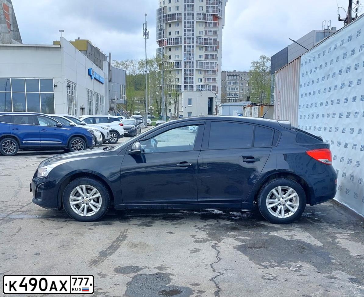 Фото автомобиля CHEVROLET CRUZE, 2014 — госномер С475ВС196. Цвет: ЧЕРНЫЙ