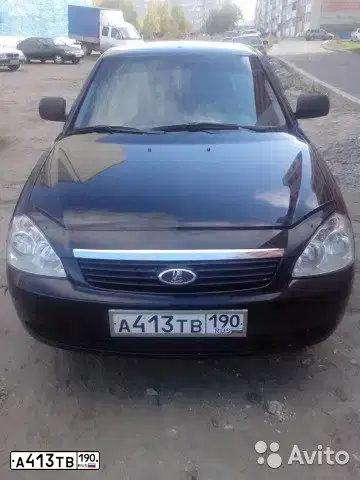 Фото автомобиля LADA 2172 PRIORA, 2012 — госномер О809ХН58. Цвет: СИНЕ-ЧЕРНЫЙ