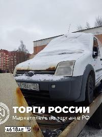 Фото автомобиля FORD TRANSIT, 2008 — госномер А618АЕ198. Цвет: Белый