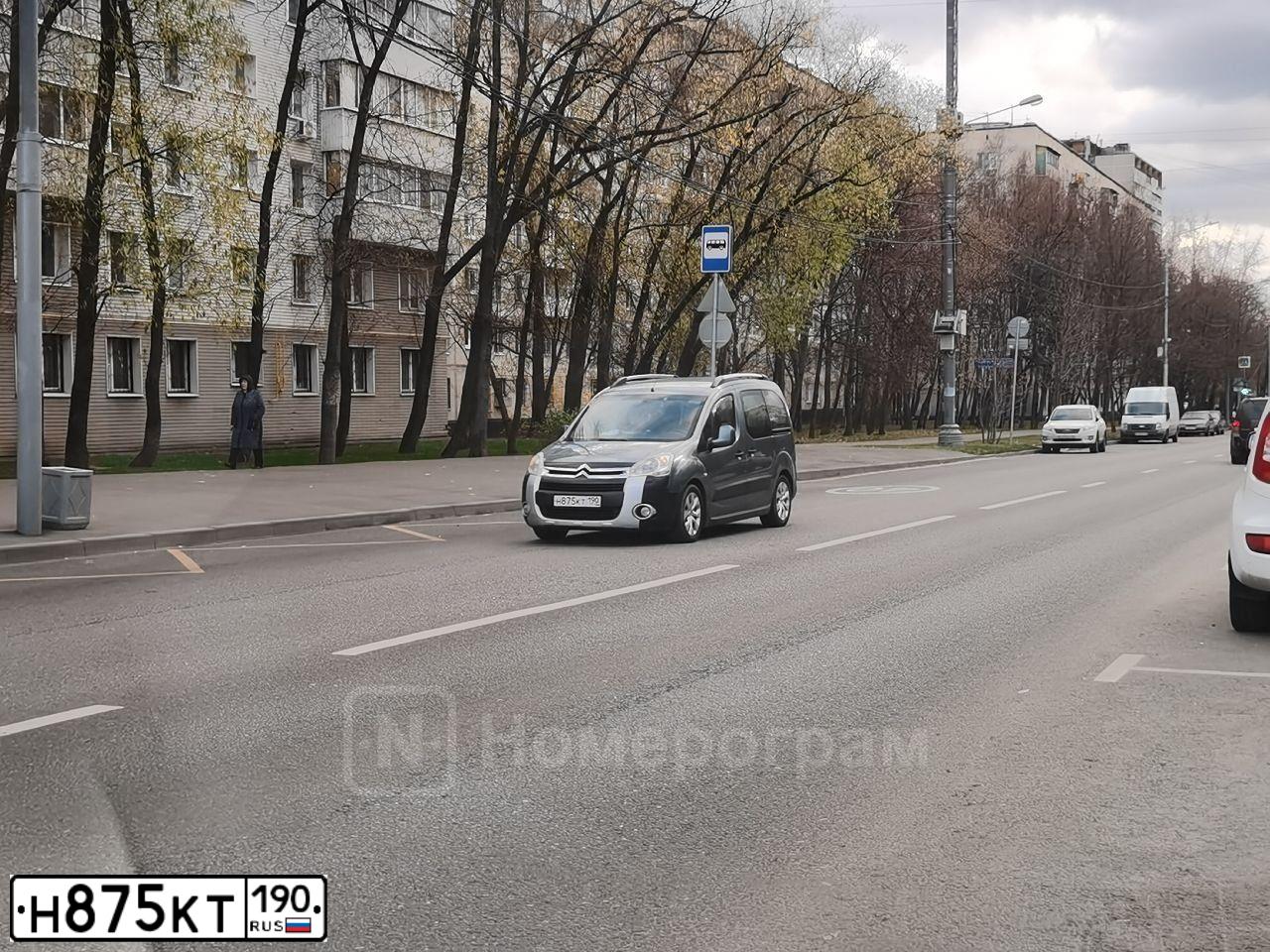 Фото автомобиля CITROEN BERLINGO, 2010 — госномер В251РС184