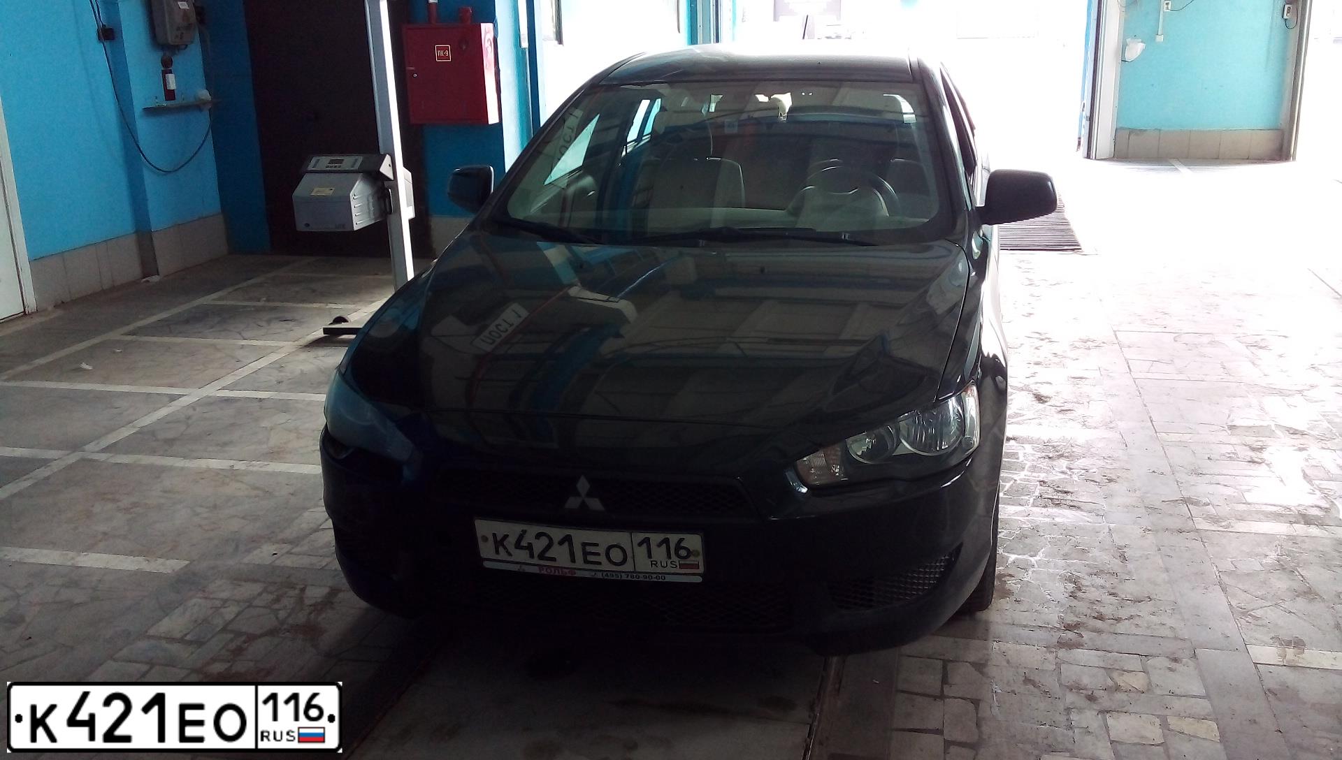 Фото автомобиля MITSUBISHI LANCER, 2008 — госномер А265ВН252