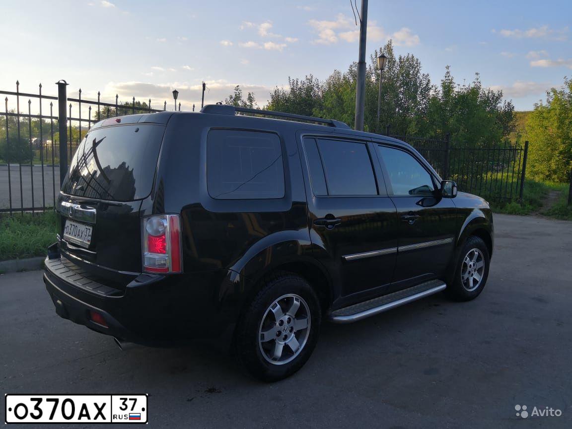 Фото автомобиля HONDA PILOT, 2012 — госномер Р152МЕ799. Цвет: ЧЕРНЫЙ