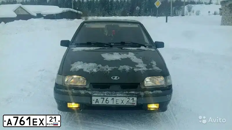 Фото автомобиля LADA 2114 SAMARA, 2004 — госномер А761ЕХ21. Цвет: ЗОЛОТИСТЫЙ ТЕМНО ЗЕЛЕНЫЙ