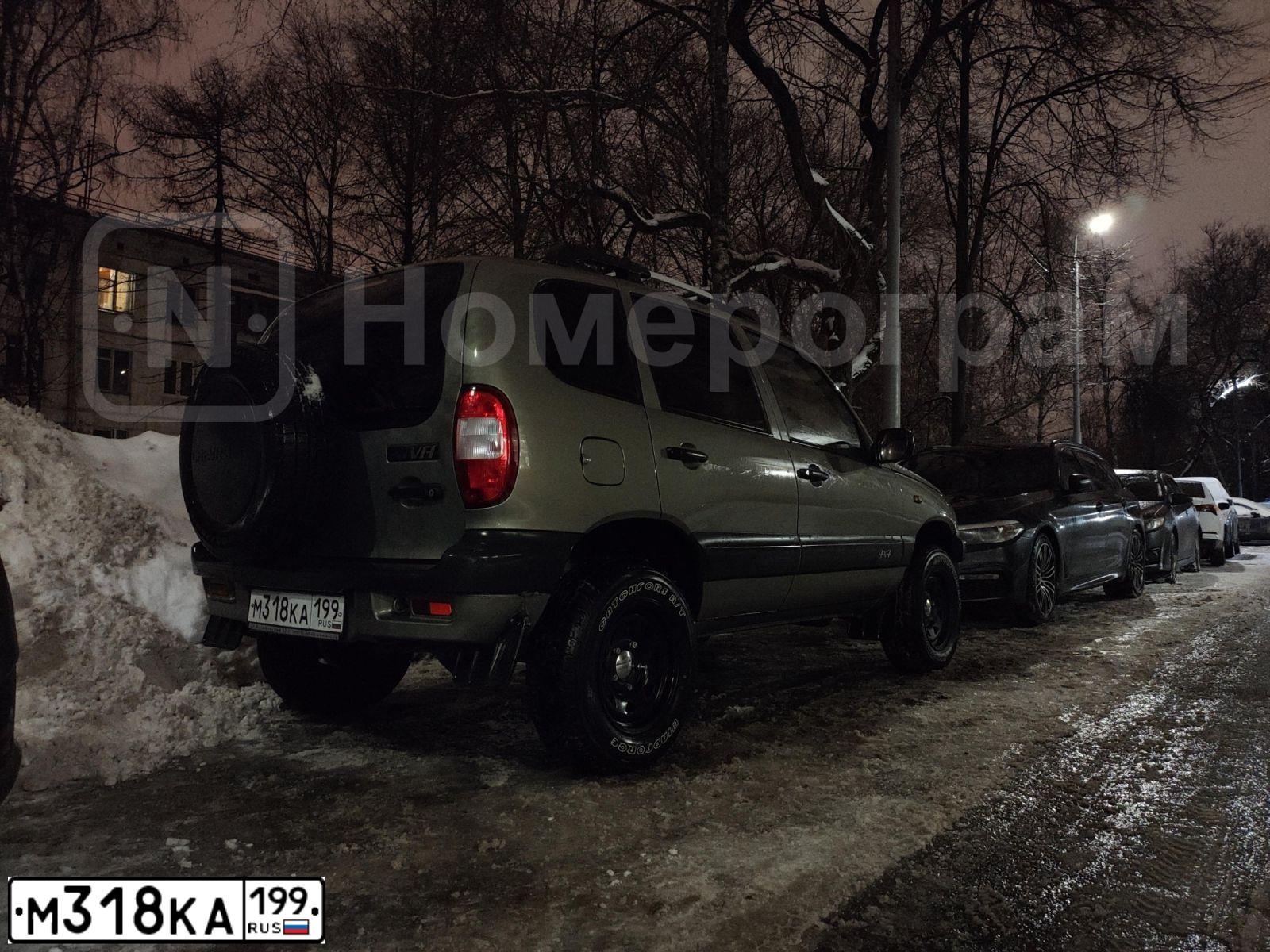 Фото автомобиля CHEVROLET NIVA, 2008 — госномер Х433ВК71. Цвет: светло-зеленый металлик
