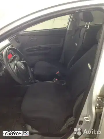 Фото автомобиля KIA RIO, 2010 — госномер К461НО134. Цвет: СЕРЫЙ