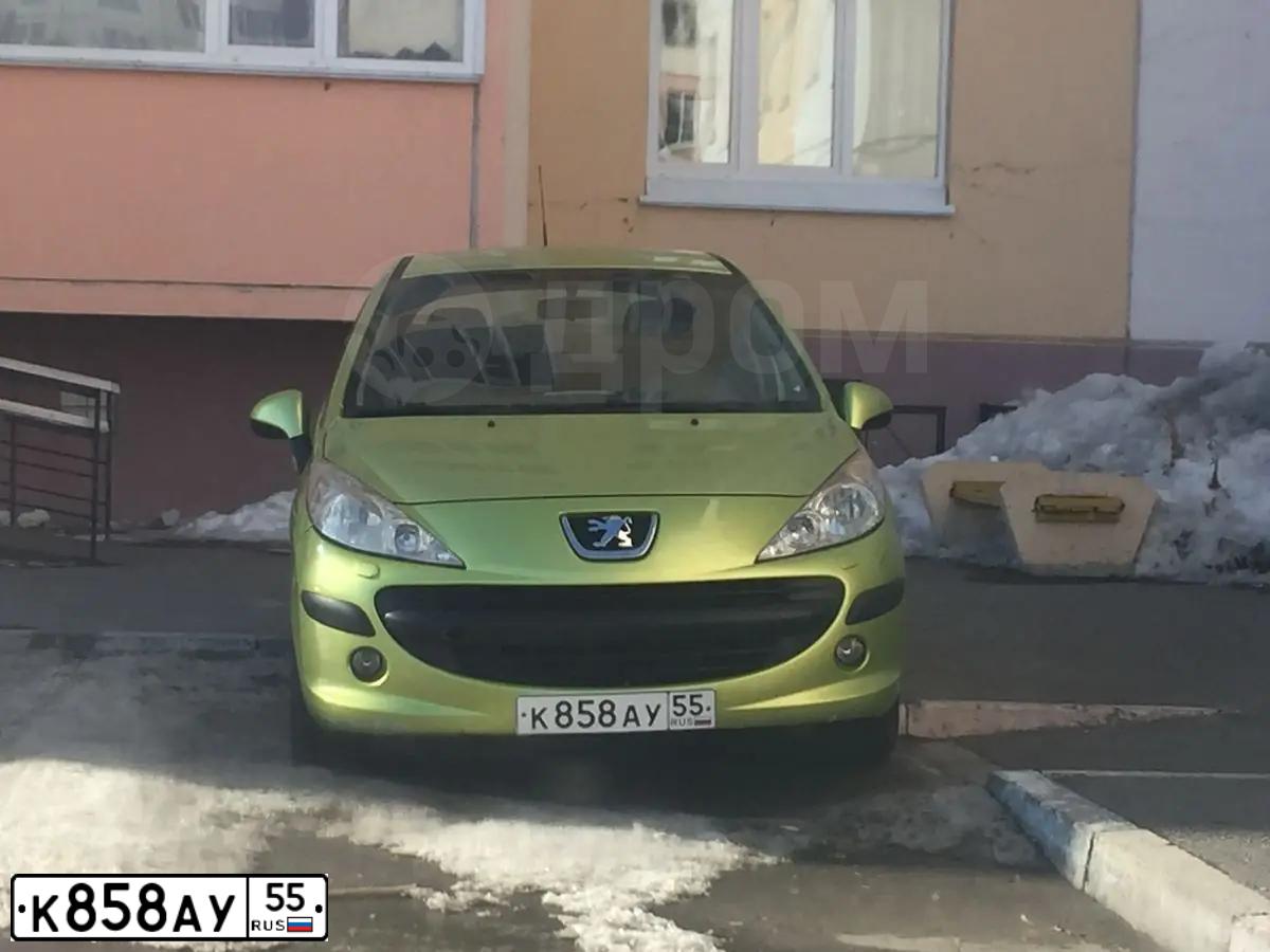 Фото автомобиля PEUGEOT 207, 2007 — госномер М591ТК763. Цвет: ЖЁЛТЫЙ