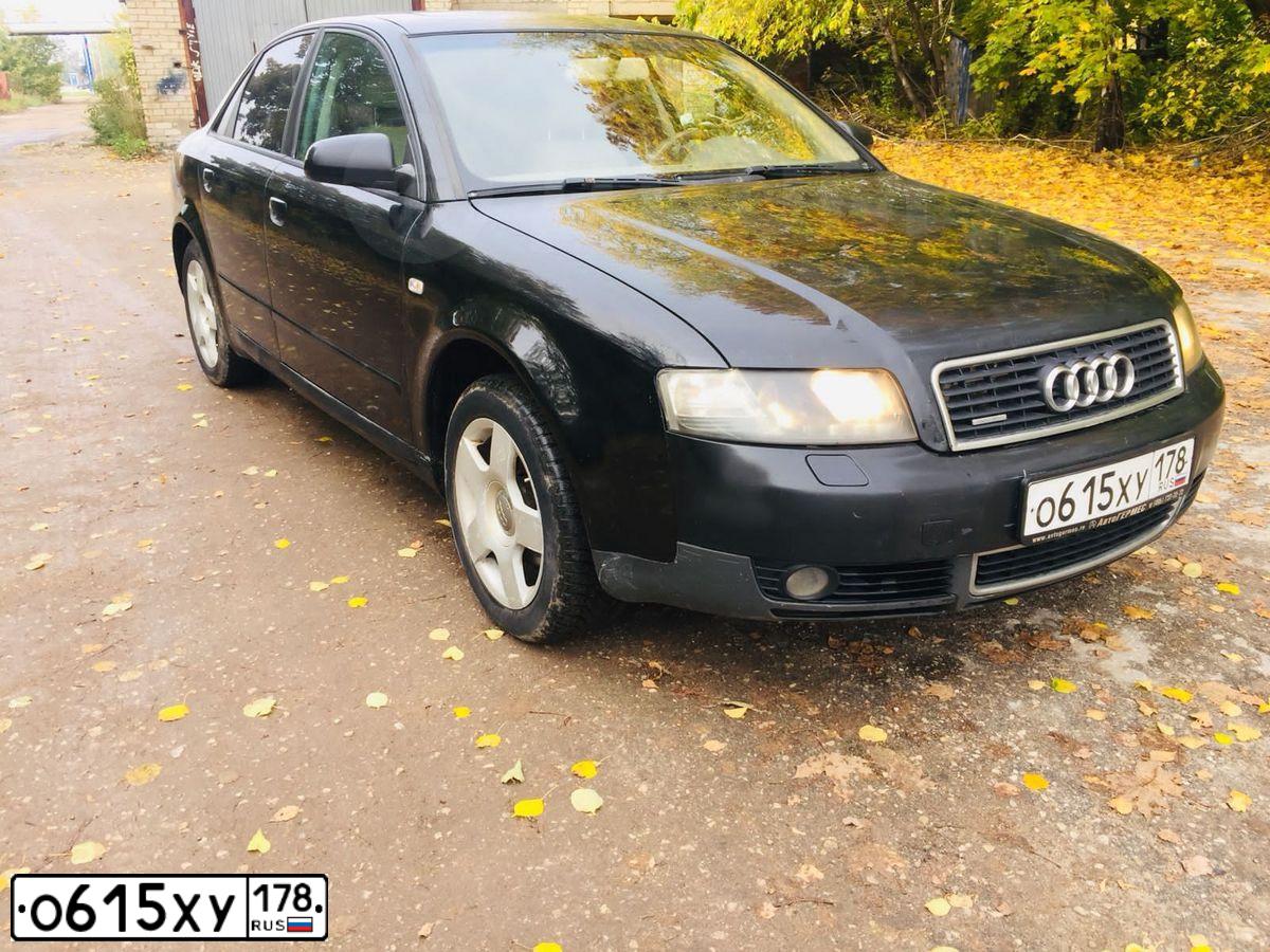 Фото автомобиля AUDI A4, 2004 — госномер С416КМ62. Цвет: ЧЕРНЫЙ