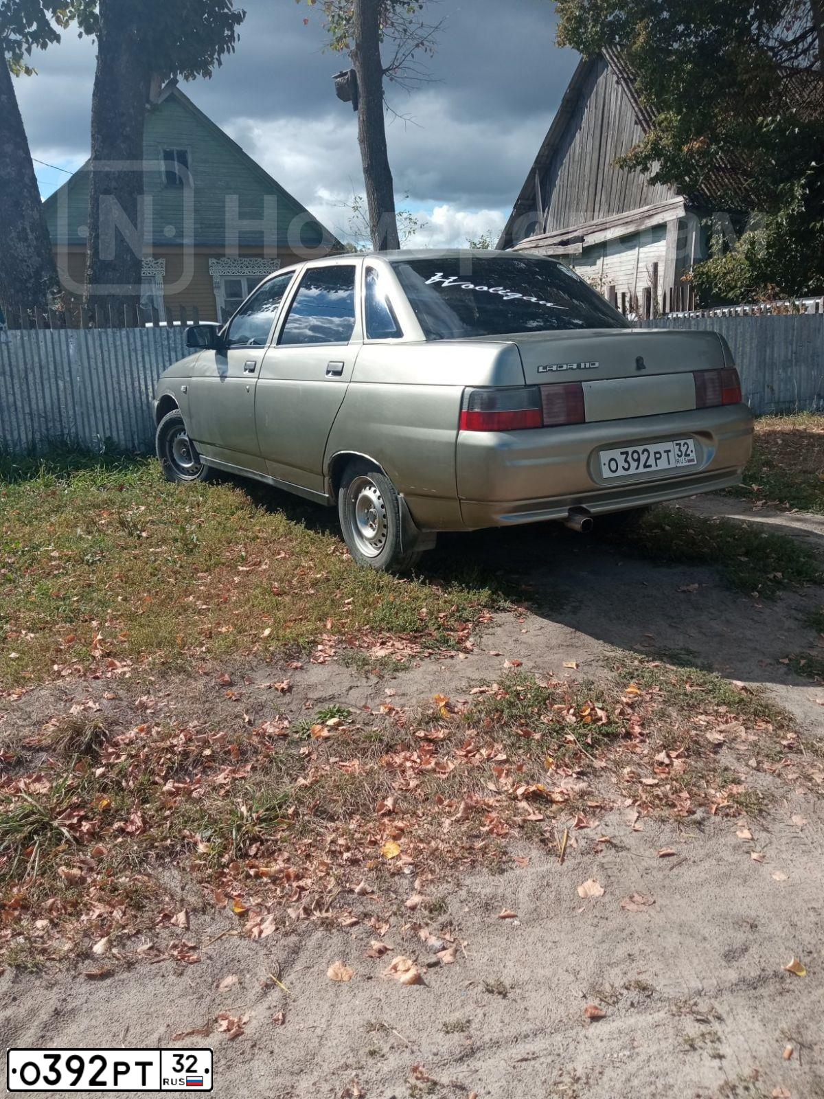Фото автомобиля LADA 2110, 1999 — госномер К046АС53. Цвет: СЕРО-ЗЕЛЕНЫЙ