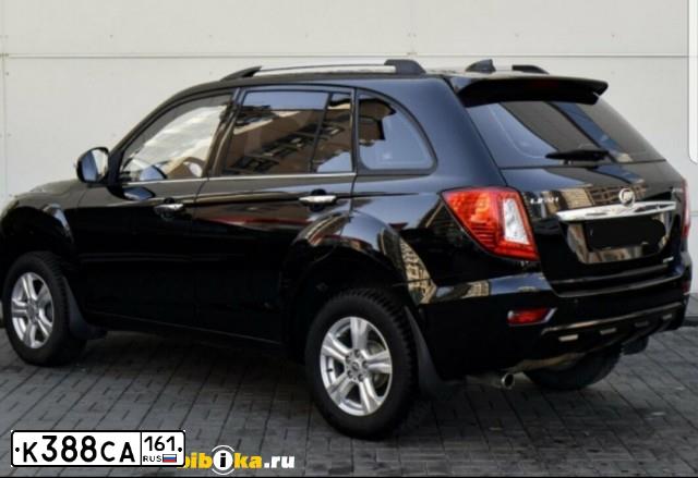 Фото автомобиля LIFAN X 60, 2014 — госномер А566СВ01. Цвет: ЧЕРНЫЙ