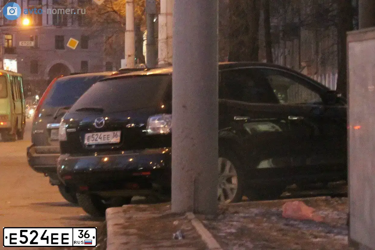 Фото автомобиля MERCEDES E-KLASSE, 2004 — госномер Е028КХ36. Цвет: ЧЕРНЫЙ