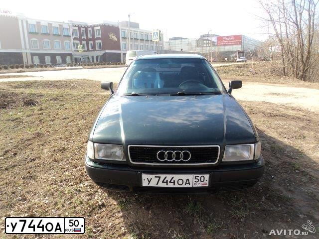 Фото автомобиля AUDI 80, 1991 — госномер А056КТ18. Цвет: ЗЕЛЕНЫЙ