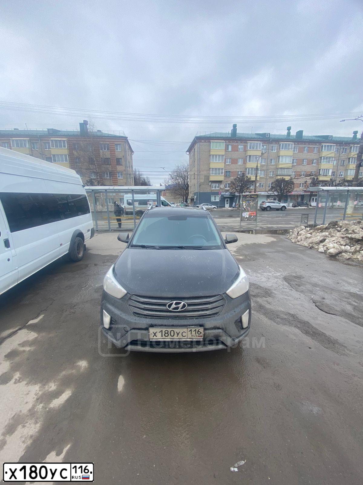 Фото автомобиля HYUNDAI CRETA, 2017 — госномер О201ХК774
