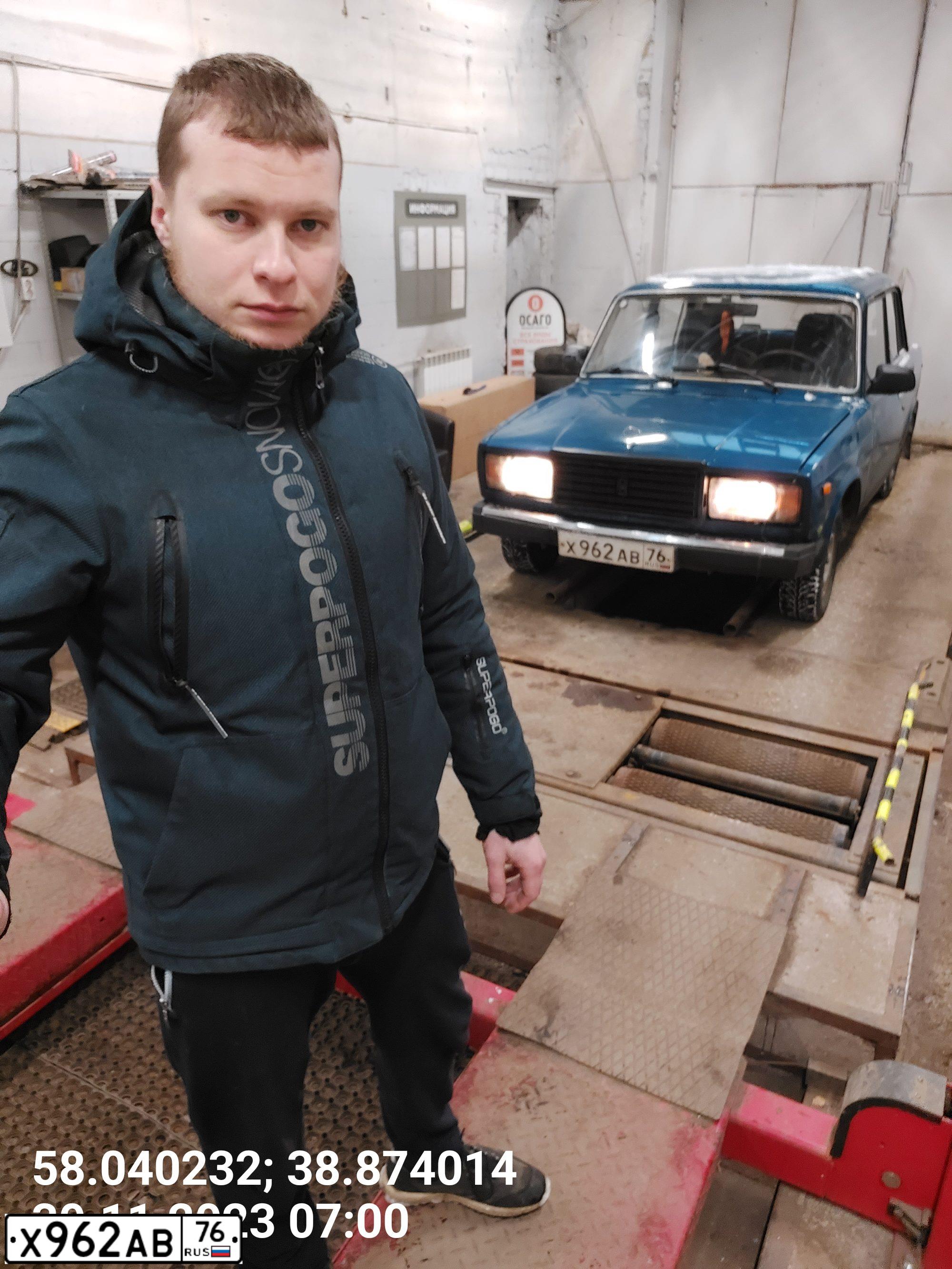 Фото автомобиля ВАЗ 21074, 2004 — госномер А199ВС76
