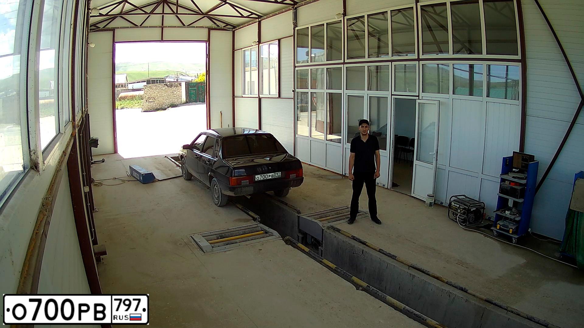 Фото автомобиля LADA 2109 SAMARA, 2004 — госномер О700РВ797. Цвет: сине-зеленый