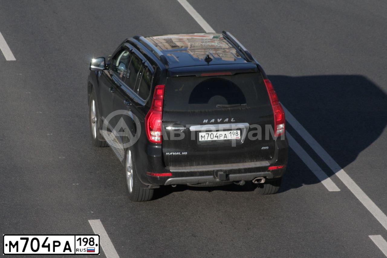 Фото автомобиля HAVAL H9, 2022 — госномер С500КК198