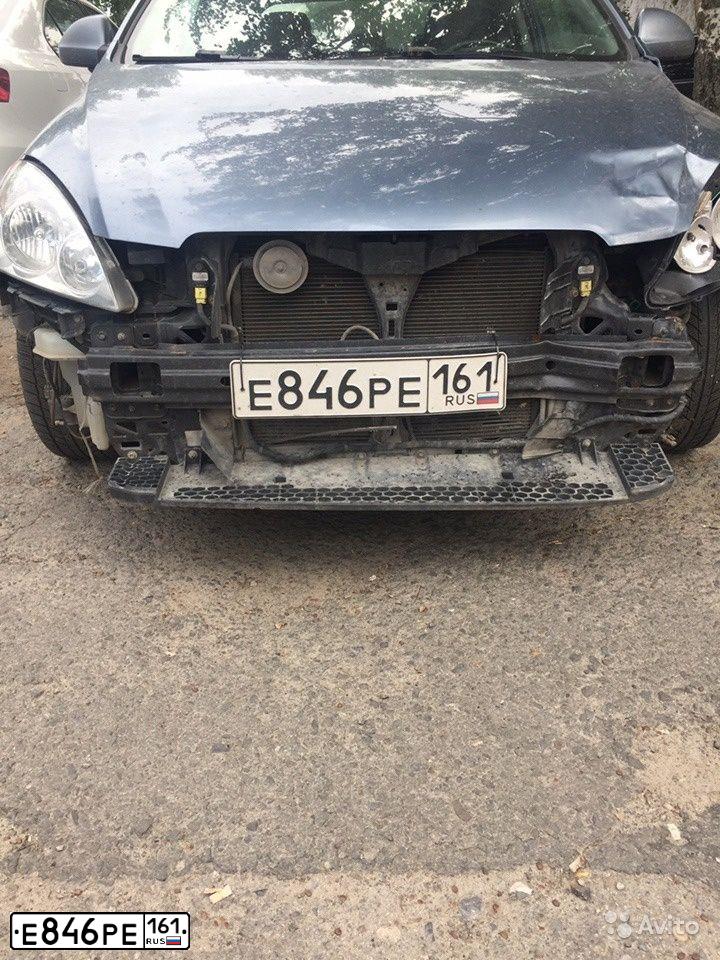 Фото автомобиля KIA CEE'D, 2008 — госномер Е846РЕ161. Цвет: СИНИЙ