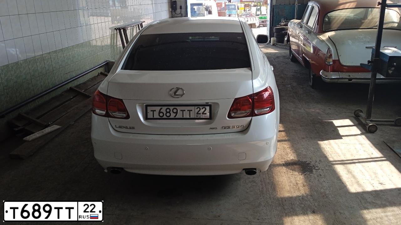 Фото автомобиля LEXUS GS, 2009 — госномер Е224МВ122. Цвет: ПЕРЛАМУТРОВО-БЕЛЫЙ