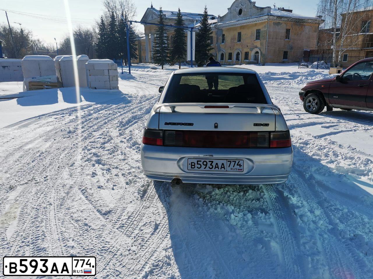 Фото автомобиля LADA 2110 LADA, 2004 — госномер К149МО102. Цвет: Светло-Серебристый металлик