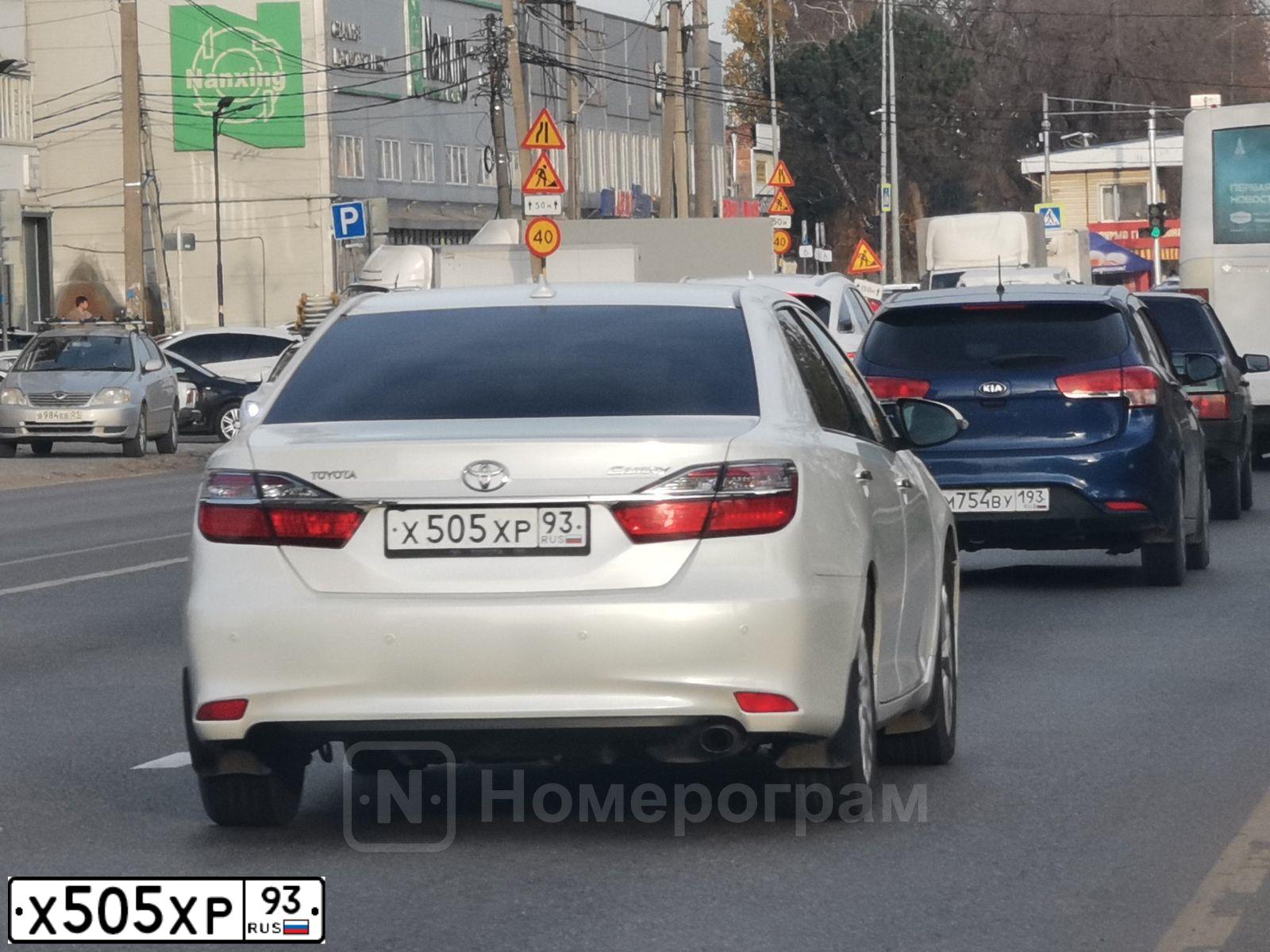 Фото автомобиля OPEL ASTRA, 2012 — госномер Х505ХР93. Цвет: Белый