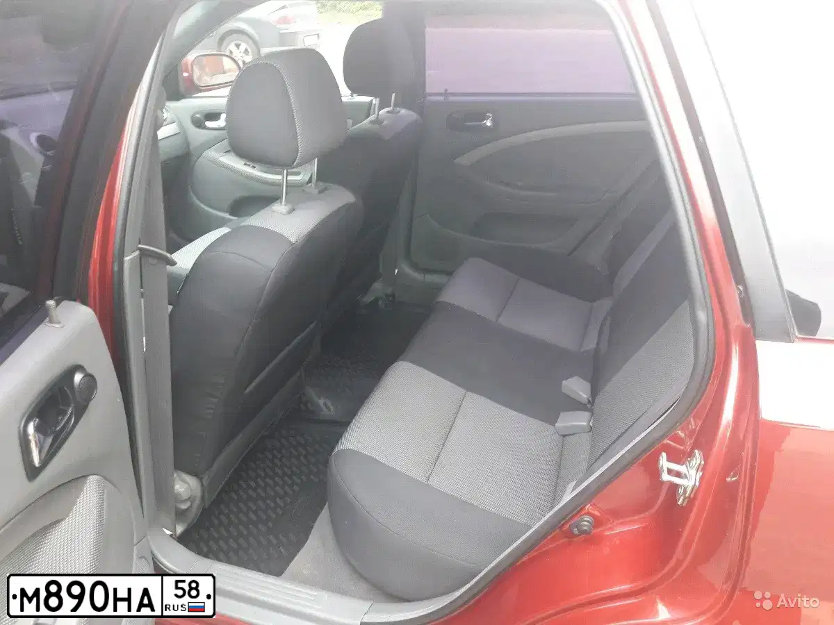 Фото автомобиля CHEVROLET LACETTI, 2008 — госномер М890НА58. Цвет: Красный