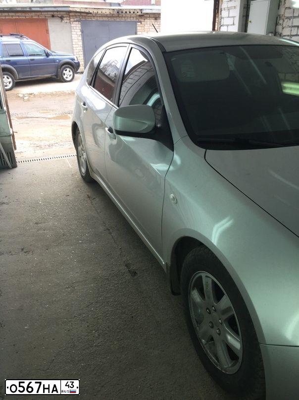 Фото автомобиля SUBARU IMPREZA, 2008 — госномер Х934СС55