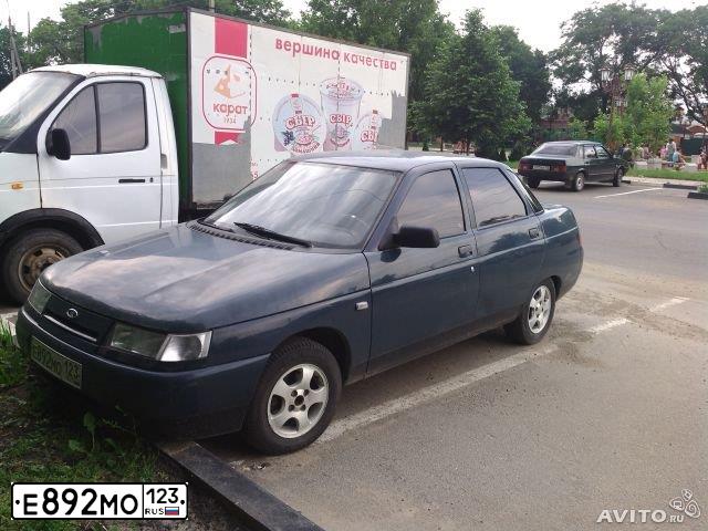 Фото автомобиля LADA 2110 LADA, 1999 — госномер У615ТО193. Цвет: СИНЕ - ЗЕЛЕНЫЙ