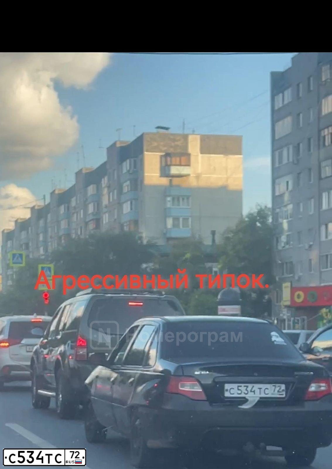 Фото автомобиля DAEWOO NEXIA, 2012 — госномер С534ТС72. Цвет: ЧЕРНЫЙ