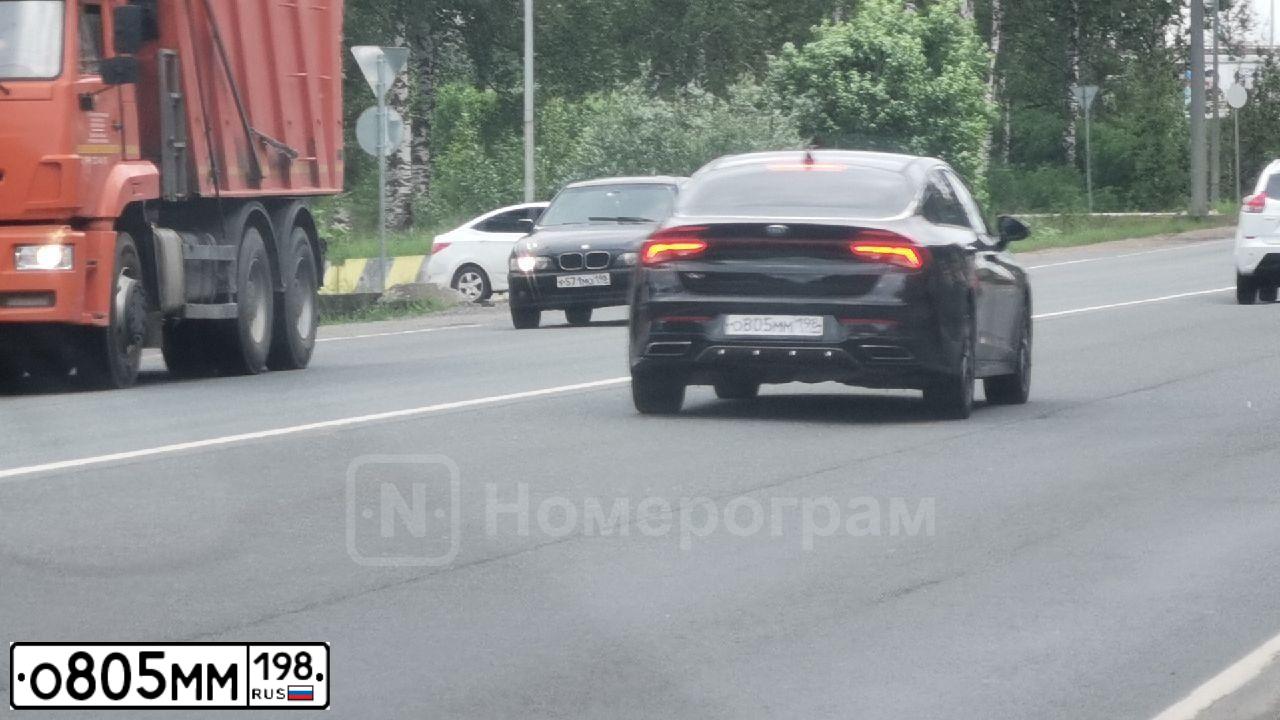 Фото автомобиля KIA K5, 2021 — госномер М087АС53