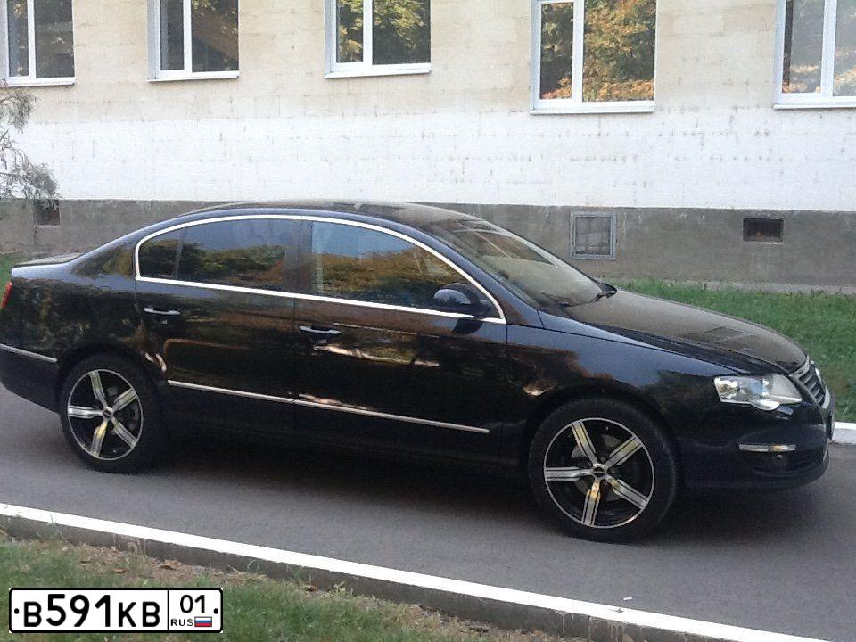 Фото автомобиля VOLKSWAGEN PASSAT, 2008 — госномер Н742ЕТ82. Цвет: ЧЕРНЫЙ