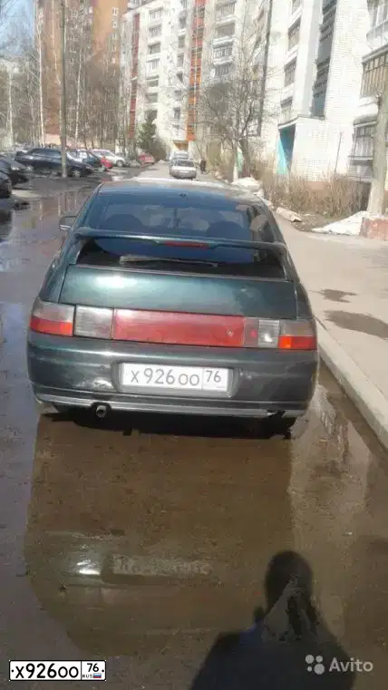 Фото автомобиля LADA 2112, 2004 — госномер Н714ОН90. Цвет: ЗЕЛЕНЫЙ ТЕМНЫЙ