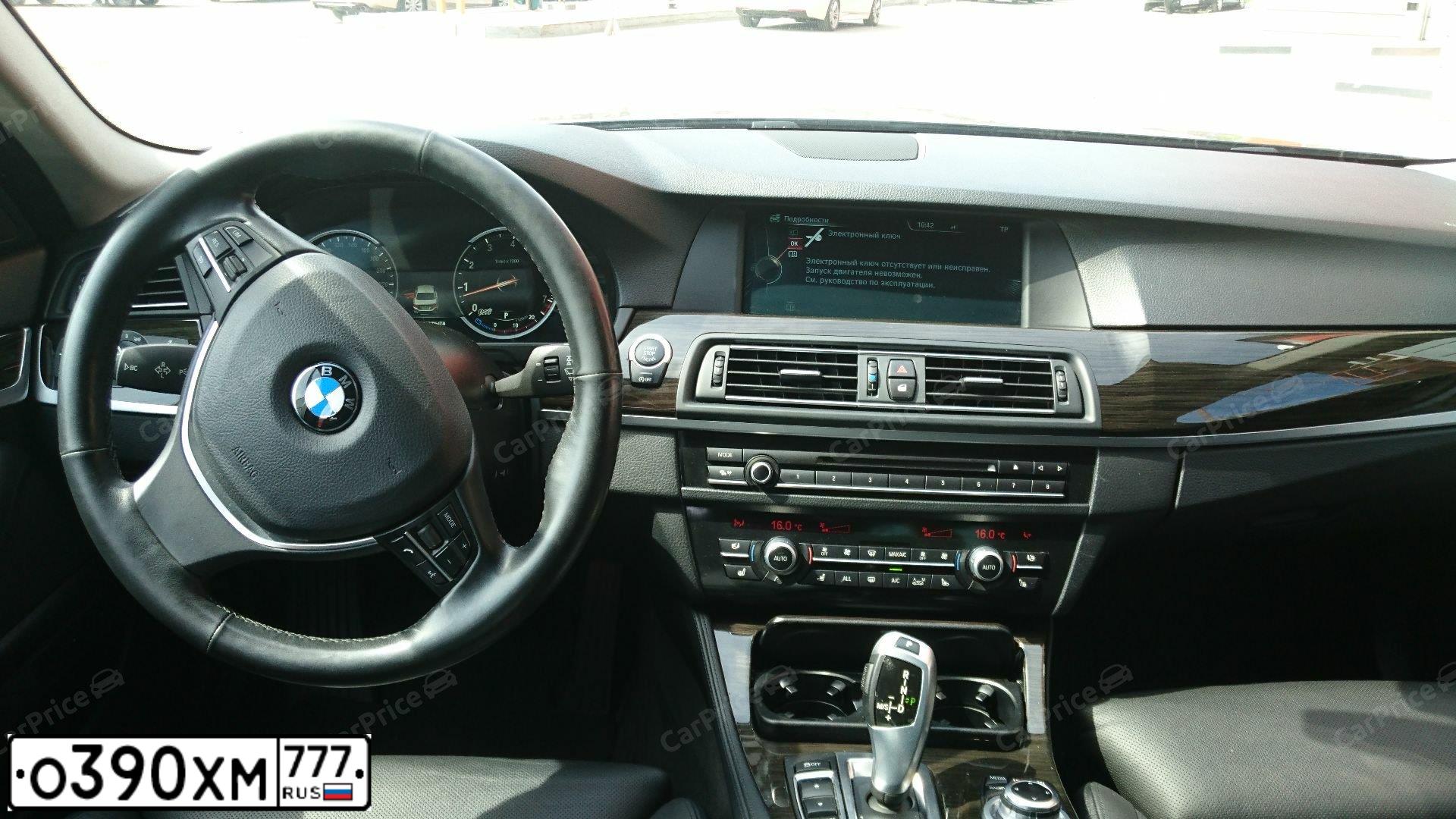 Фото автомобиля BMW W SERIE 5, 2013 — госномер О737ХН12. Цвет: ЧЕРНЫЙ