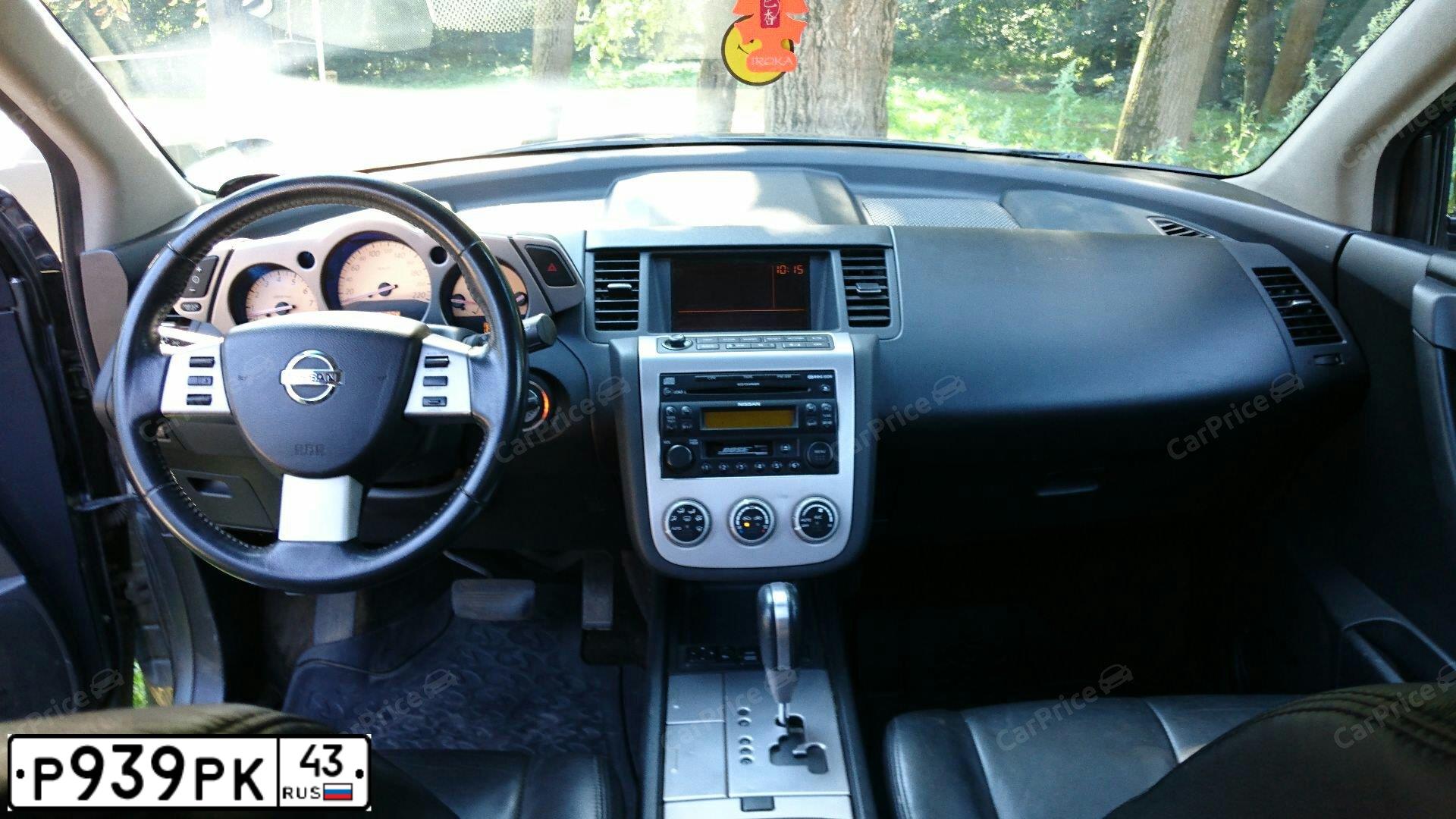Фото автомобиля NISSAN MURANO, 2006 — госномер В795СО147. Цвет: СЕРЫЙ