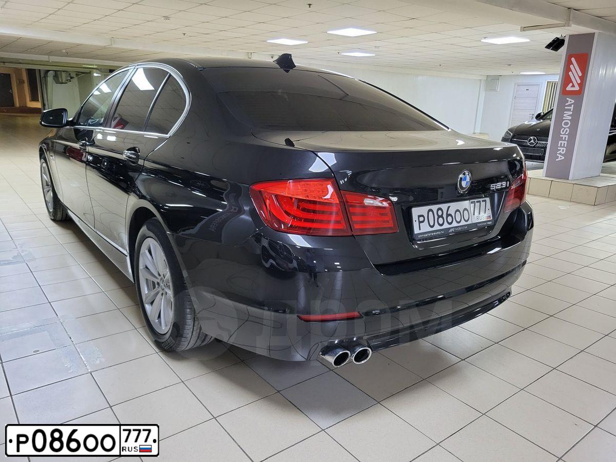 Фото автомобиля BMW 523I, 2011 — госномер Е717СВ797. Цвет: ЧЕРНЫЙ